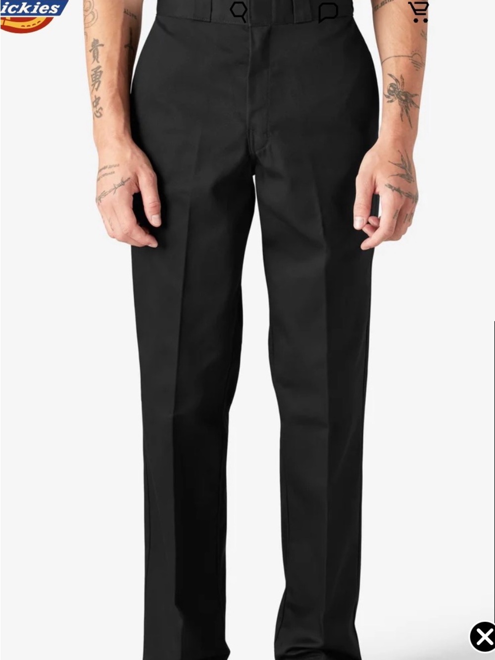 Dickies Men’s 874 Original Fit Black Work Pants